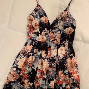 Floral minidress